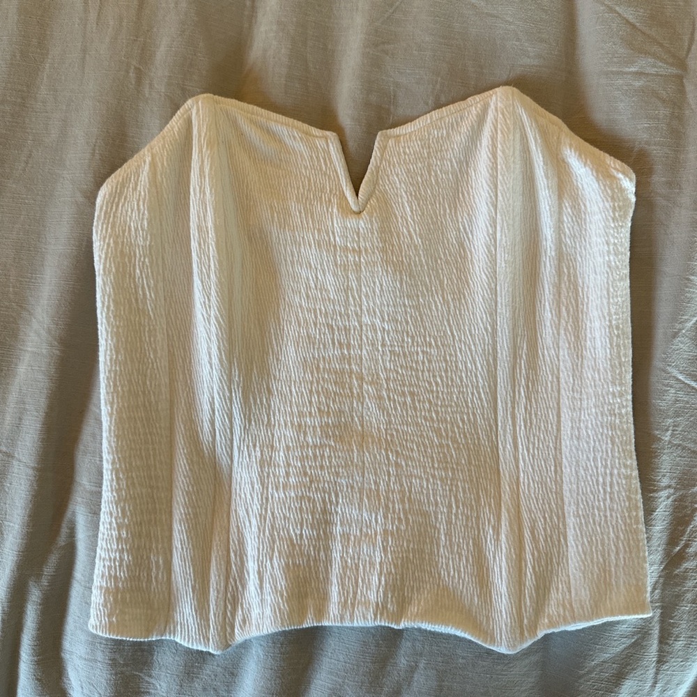 Anthropology corset tube top. Porridge brand